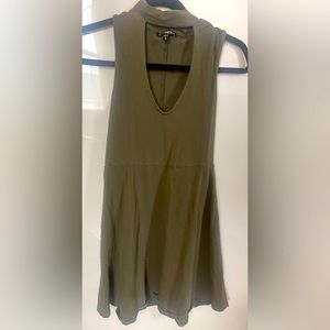 Express Olive Green Dress